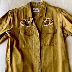 Bronson Mfg Co Field Outer Shirt Japan with Pockets